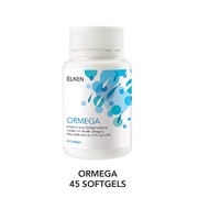 Elken Official Store - Ormega - Omega 3 Fish Oil EPA DHA Supplement Heart Health Supplement