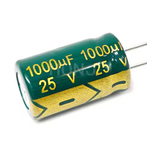 20PCS 25V1000uf 10x17mm Aluminum Electrolytic Capacitor 1000uf25v 25v 1000uf 25wv 1000mf 25vdc 1000M