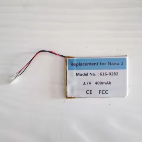 616-0283 616-0287 400mAh Battery For Apple iPod Nano 2nd 2 Gen 4GB A1199 Nano2 Accumulator AKKU