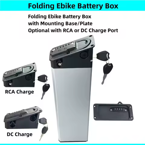 Folding Ebike Battery Box 36v 48v 52v Mate X Mate City Foldable E-bike Battery Case City Bike Foldin
