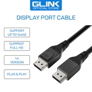 Glink Display Port Cable with Support Up To 1080p Full HD Resolution, 144Hz Refresh Rate