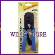 [WILLY STORE] HT-N5684R Three-In-One Telephone Line Crimping Pliers Network Clamping 4P 6P 8P~