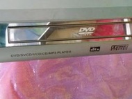Telecom-on 數位DVD VCD SVCD MP3 播放器（可過電 但退出cd盤 很快又收進去當故障品，不保固
