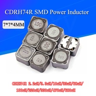 5PCS CDRH74R Inductance Wire Wound Chip Shielded Inductor 2.2/3.3/4.7/10/22/33/47/68/100/220/330/uh 