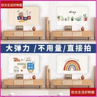 [Dustproof] TV Cover All-Inclusive Hanging Type LCD TV Dust Cover 65 inch 85 inch Simple Modern TV P