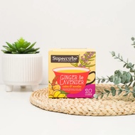 [HarumKasturiCo] - SUPERCUBE Ginger & Lavender 20 Cubes | Artisan Tea | Molasses Drink