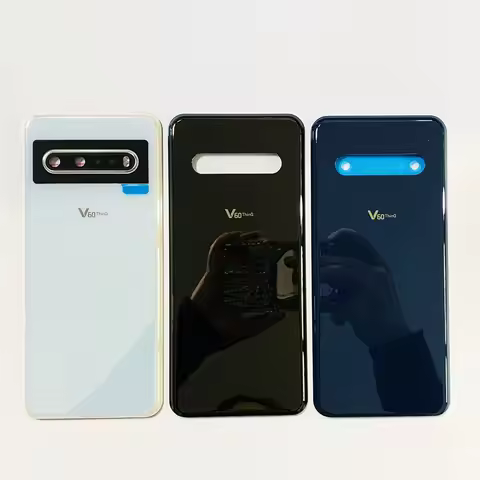 Original For LG V60 ThinQ Glass Rear Housing Back Case Newest Battery Cover V60 ThinQ задний корпус 