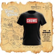 Chums T-shirt (microfiber T-shirt) Outdoor T-shirt