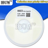 1Reel 0603 SMD Multilayer Ceramic Capacitor 0.5PF - 300PF  0.5PF 1PF 10PF 20PF 47PF 100PF 200PF 300P