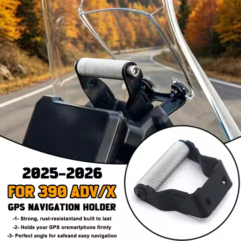 2025-2026 For 390 Adventure / X Motorcycle Navigation GPS Mount Bracket 390 ADV / X Stabiliser Mobil