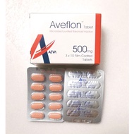 Aveflon 500mg (Micronized Purified Flavonoid Fraction) 10's/ 30's