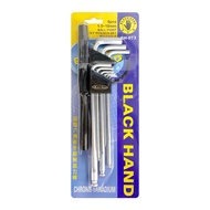 Tax Included Black Hand Brand Ball Type Hex Wrench Set BH-073 Additional Power Rod Chrome Vanadium S