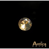 [ANTICA] Fire Protein 0.90ct Orange Color Round Mexican Natural Burn-Free Opal (Recommended By Manag