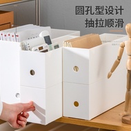 Desktop File Stationery Organizer Box A4 Paper File Cabinet Storage Sundries Organizer Box Shelf Off