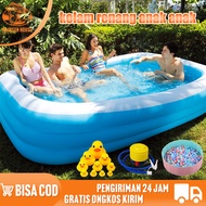 Kolam Renang Anak Jumbo Murah 2 Meter / kolam renang anak 1 set pompa / kolam renang anak anak jumbo / kolam renang anak free pompa / kolam renang besar jumbo / kolam renang balon / kolam renang anak anak / Murah Inflatable Swimming Pool For Kids