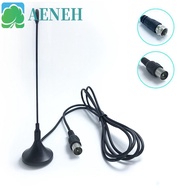 AENEH Digital Tv Antenna, 5dBi DVB-T/TV TV Antenna Freeview, TV HDTV Box Black Free Channel Mini HDT