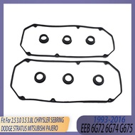Engine Valve Cover Gasket Set Fit 2.5 3.0 3.5 3.8 L GAS EEB 6G72 6G74 6G75 For CHRYSLER SEBRING DODG