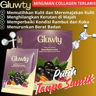 GLUWTY Pemutih Kulit Penguat Rambut dan Kuku serta Penurun Berat Badan Terlaris di Indonesia