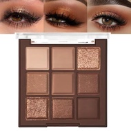 Neutral Nude Brown Eyeshadow Palette, Rose Gold Nude Eyeshadow Palette, Long-Lasting Natural Eyeshad
