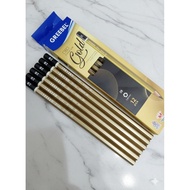 GREEBEL 2B GOLD PENCIL PREMIUM SILVER/