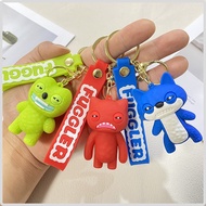 FUGGLER FUGLER Tooth Monster Keychain Cute Tooth Doll Pendant Ugly Cute Funny Doll Gift
