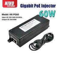 60W POE Injector Gigabit PoE Injector HX-PG60