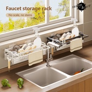 [SNNY] Aluminium Kitchen Storage Rack Easy Install Large Capacity Strong Load-Bearing for Organizing Kitchen Tools