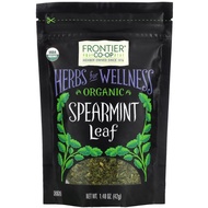 Frontier Co-op, Organic Spearmint Leaf, 1.48 oz (42 g)