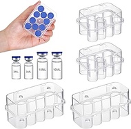 Yalikop 4 Pack Peptide Case for Fridge 3ml 10ml Vials Holder Insulin Peptide Holder Case for Vial Or