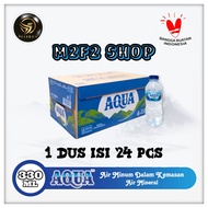 Air Mineral Aqua Botol Mini Pet - 330 ml (Kemasan Karton)
