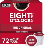 Eight O'Clock Coffee The Original, Keurig Single Serve K-Cup Pods, Medium Roast, 72 Count (6 Packs o