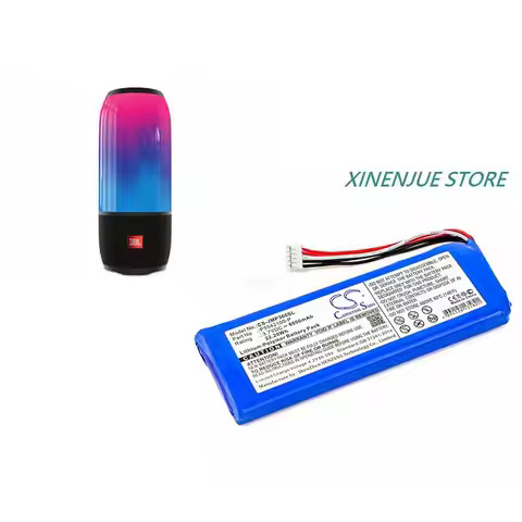 Speaker Battery for JBL Pulse 3,APJBLPUESE3,2017DJ1714,P5542100-P,Cameron Sino 3.7V/6000mAh,Bateria,