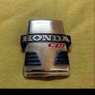 Honda gbo j Logo depan cdi c70/c90(chrome)