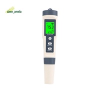 TDS/PH/Temperature  PH Meter for Water, 0-14 PH Digital PH Meter, 0.01 High  Water Quality Tester  E
