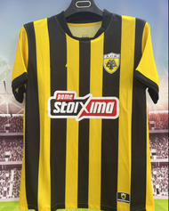 25-26 Ultra Athens AEK Cold Spot Football Jersey Vlahovic Martial Kutsa AEK Home Away Football Kit M
