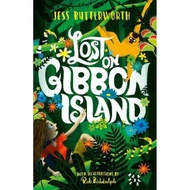 Lost on Gibbon Island by Jess Butterworth (UK edition, paperback)