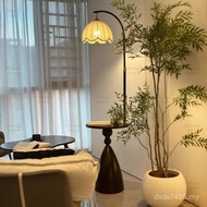 Bedside Vertical Wireless Shelf Floor Lamp Table Lamp Integrated Bedroom Medieval Sofa Living Room F