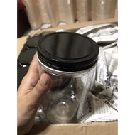 [12pcs] Food plastic container and Biscuit Container with colour lid PET