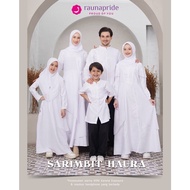 Rauna Family Sarimbit White SR-10/ Muslim Family Fashion/