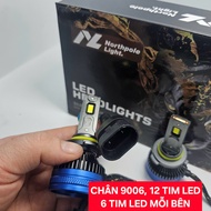 Đèn LED Pha M120s CHÍNH HÃNG MARACING NÂNG CẤP Siêu Sáng Chân H4H11H7H1190059006 24 Chíp LED Lắp Đặ