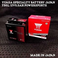 YB5L-BS BATTERY JAPAN LC135 V1 / EX5 ELEC / KRISS ELEC / SYM BONUS / SPORT BONUS YOKOHAMA