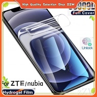 For nubia Z60 Z50 Ultra Z50S Z40S Z30 Pro X/ZTE Axon 30 5G/30 Pro/30 Ultra Soft Full Cover Hydrogel Film Screen Protector