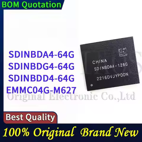 SDINBDA4-64G SDINBDG4-64G SDINBDD4-64G EMMC04G-M627 PC shell