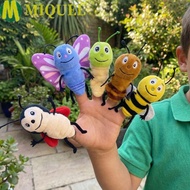 MIQUELZA Animal Finger Puppets, Educational Role Play Insect Series Puppets, Insect Zoo Cartoon 9cm 