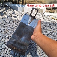 Hoe, hoe, ganclong, all types of soil, genuine steel hoe, non-stick, multi-purpose hoe