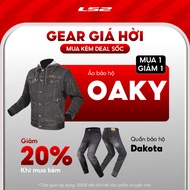 LS2 Oaky Man Motorcycle Protective Jacket High Quality Demin Classic Streetwear