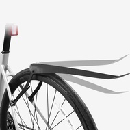 บังโคลนจักรยานน้ำหนักเบาจักรยานเสือภูเขาแบบคาร์บอน Du1มีลายอุปกรณ์รถจักรยานกีฬาบังโคลนหลังพลาสติกดึงออกทันใจจักรยาน MTB
