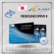 ［Made in JAPAN］SRIXON XXIO REBOUND DRIVE Ⅱ X Mark White 1 Dozen(12 Golf Balls) 2023 Model 3 Piece Distance Golf Balls