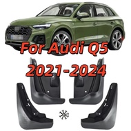 For Audi Q5 Q5 Sline SQ5 Mud Flaps Splash Guards Audi Q5  Mudguards 4pcs 2021-2024