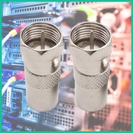 CRE Coax Connector F Type Coaxial Cable Adapter RF Adapter Cable Extension Coupler